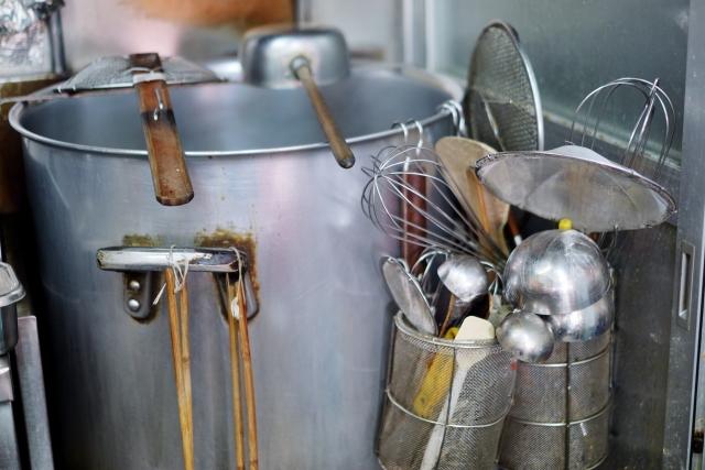 仙台市青葉区のラーメン店厨房撤去