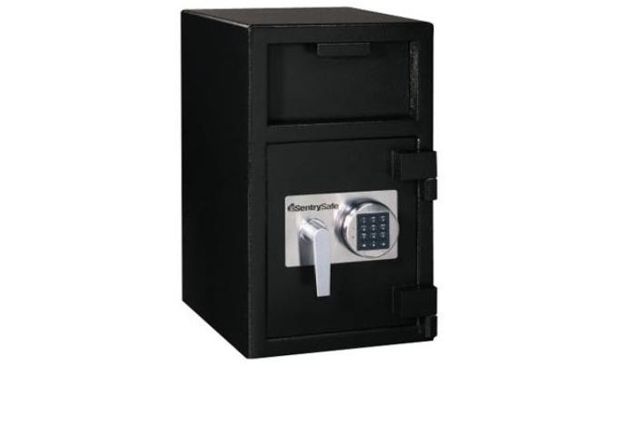 投入式金庫の回収