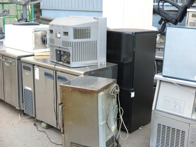 家電リサイクル法対象品目の回収